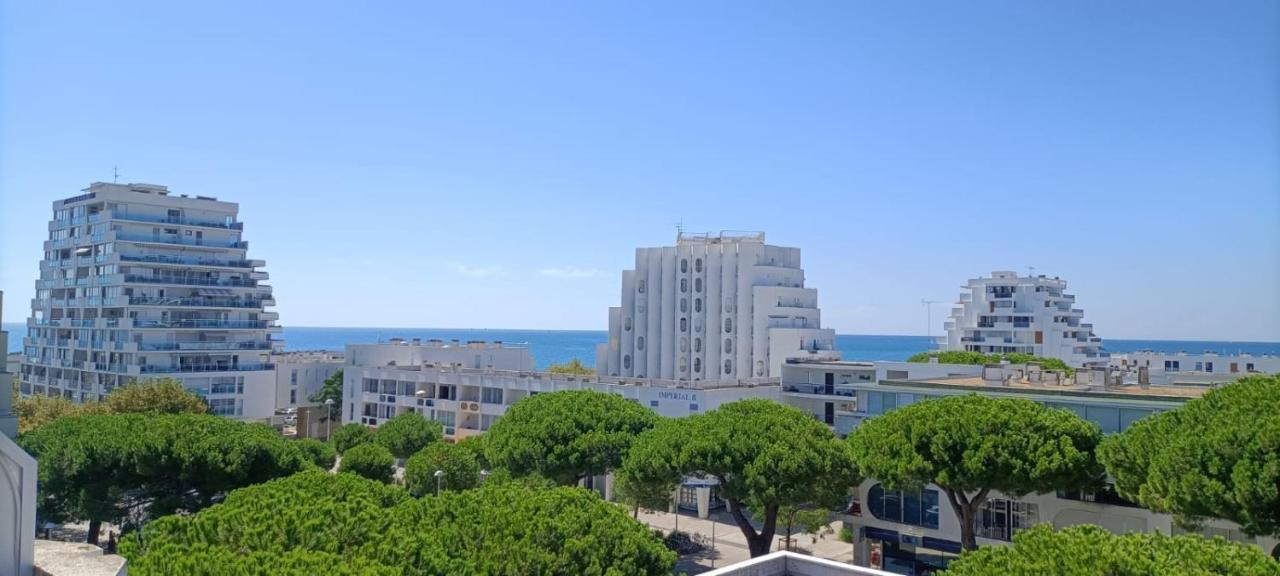 Le Semaphore - Studio Climatise, Grande Terrasse Vue Mer - Parking, Wifi La Grande Motte Exteriér fotografie