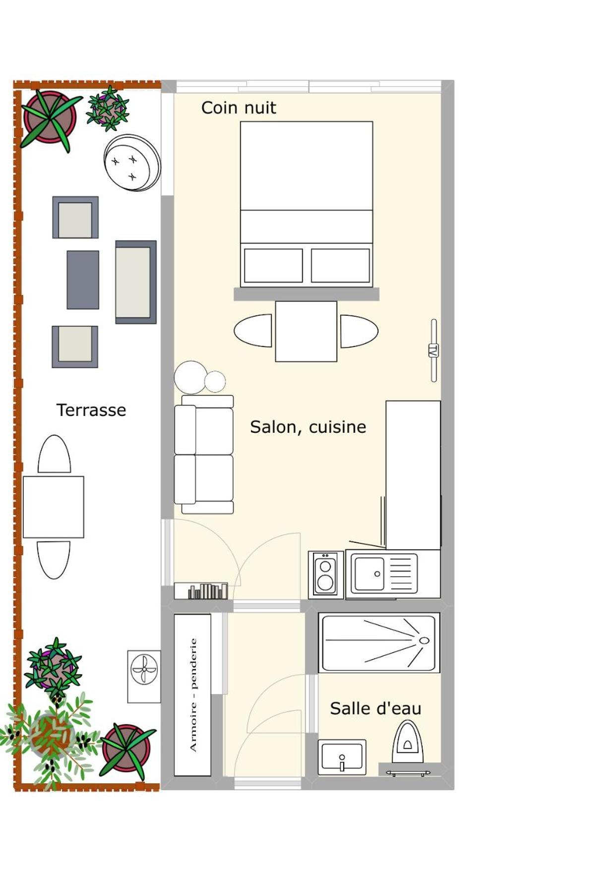 Le Semaphore - Studio Climatise, Grande Terrasse Vue Mer - Parking, Wifi La Grande Motte Exteriér fotografie